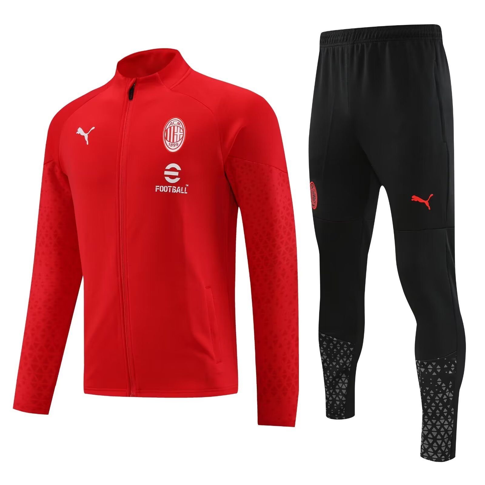 AAA Quality AC Milan 23/24 Tracksuit - Red